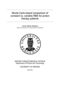 Patient RBE depth plot - (BORA)