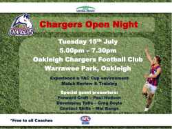 Chargers Open Night