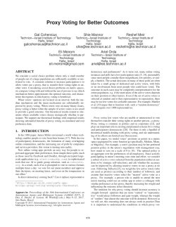 Proxy Voting for Better Outcomes