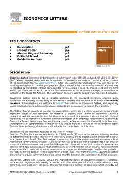economics letters