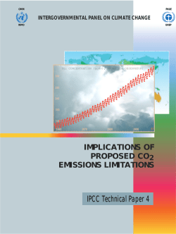 IPCC Technical Paper 4