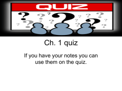 Ch. 1 quiz