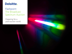 Flashpoint The Broadcast Spectrum Auction
