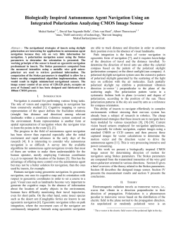 Biologically Inspired Autonomous Agent
