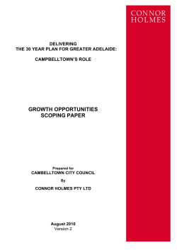 growth opportunities scoping paper