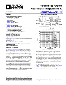 AD8331,32,34 - Analog Devices