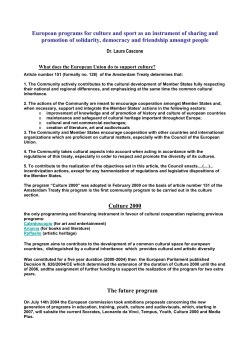 culture - Comune di Massa