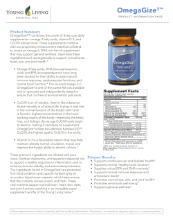OmegaGize3&trade; - Young Living Essential Oils