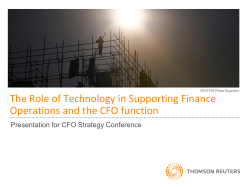 Examples of use in finance