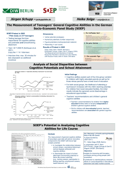 J&uuml;rgen Schupp &ndash; Heike Solga - solga