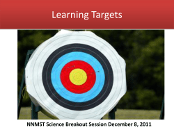 Facilitator Copy Science Breakout Meeting 4 Year 3