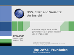 OWASP Presentation
