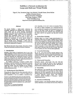 NetEffect: A Network Architecture for Large-scale Multi
