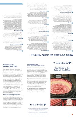 Your Guide to the Faircrest Steel Plant