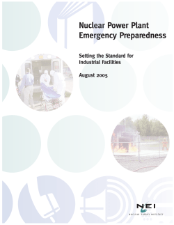 Nuclear Power Plant Emergency Preparedness