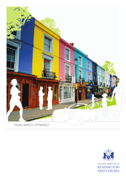 road safety strategy - Royal Borough of Kensington and Chelsea