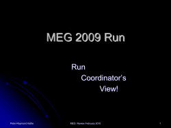 1.92 !!! Gain Chronology 2009 Run