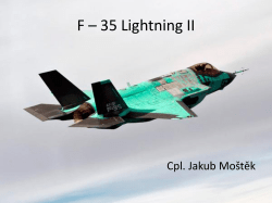 F * 35 Lightning II