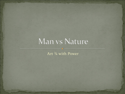 Man vs Nature