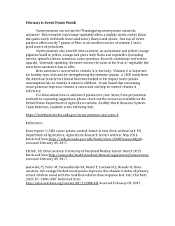 Sweet Potatoes - AEA Purchasing