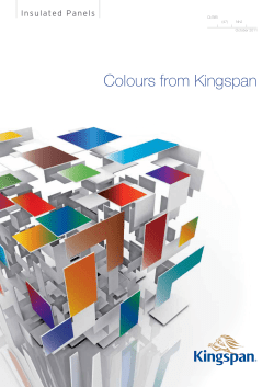 Colours from Kingspan
