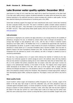 Brunner WQ update-Dec2012