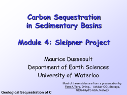 CO2 Sequestration Potential in the Lotsberg Salt, Alberta