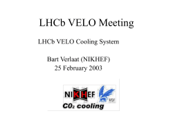 PPT presentation LHCb week BV 19-02-2003