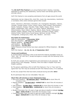 See Rules and Regulations