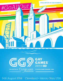 Gay Games 9 - The Cleveland Foundation
