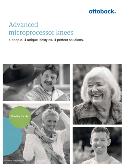 Advanced microprocessor knees