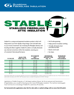 R-VALUE BAGS PER 1000 SQ.FT. MAXIMUM NET COVERAGE