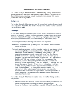 London Borough of Camden Case Study