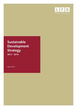 Sustainable Development Strategy