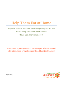 Help Them Eat at Home