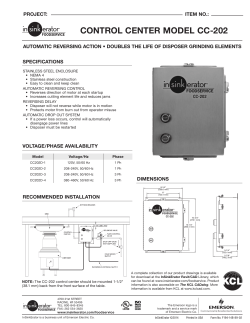 control center model cc-202