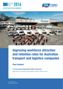 Improving workforce attraction and retention rates for Australian