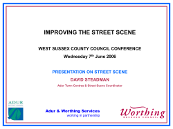 STREET SCENE - West Sussex County Council