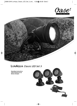 LUNAQUA Classic LED Set 3