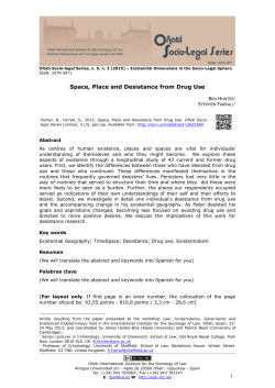 O&ntilde;ati Socio-Legal Series, v - White Rose Research Online