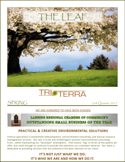THE LEAF - Triterra