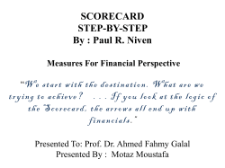 Prof. Dr. Ahmed Fahmy Galal Presented By : Motaz Moustafa