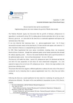 Supplementing glucose into water enhances the growth of