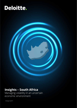 Insights &ndash; South Africa