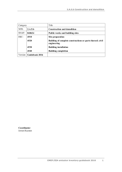 2.A.5.b Construction and demolition