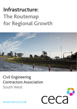 Infrastructure: The Routemap for Regional Growth