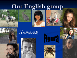 Our English group