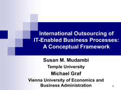 Mudambi Graf - Fox School of Business