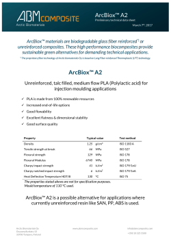 ArcBiox&trade; A2 - Arctic Biomaterials