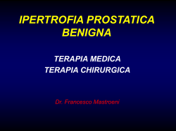 ipertrofia prostatica benigna